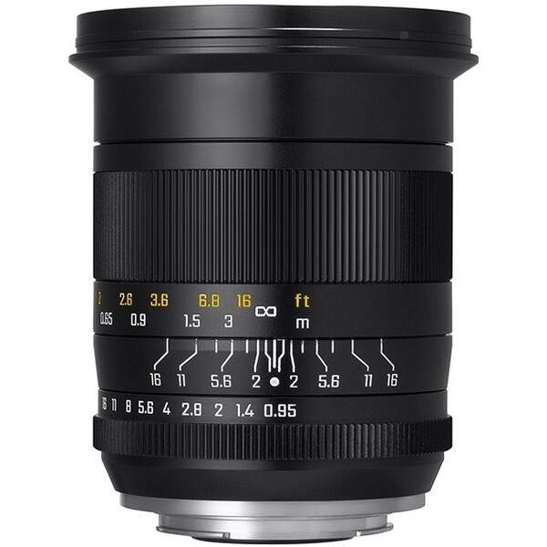 中一光学 SPEEDMASTER 0.95/20mm (E) BK ブラック 交換レンズ (ソニーE用)
