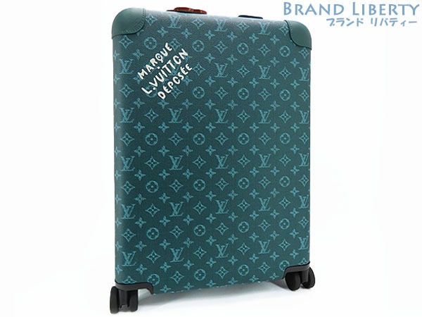 激レア新古品ルイヴィトンモノグラムヘリテージキャンバスホライゾン55キャリーバッグキャリーケースグリーンM12689