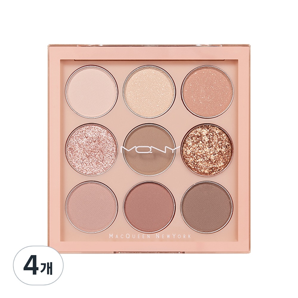 マックイーンニューヨーク 1001 トーンオントーン シャドウ パレット PRO9ヌードムード4個
