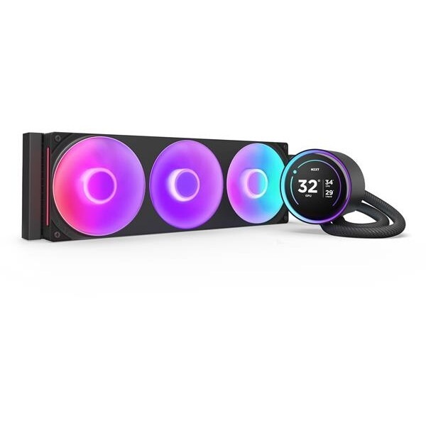 RL-KR36E-B2 ブラック Kraken Elite 360 RGB v2 Black 簡易水冷CPUクーラー