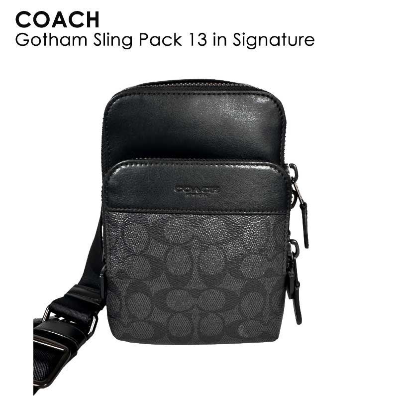 Gotham Sling Pack 13 in Signature ゴッサム 13 キャンバス CC091 ショルダー ボディバッグ クロスボディ 29,778円