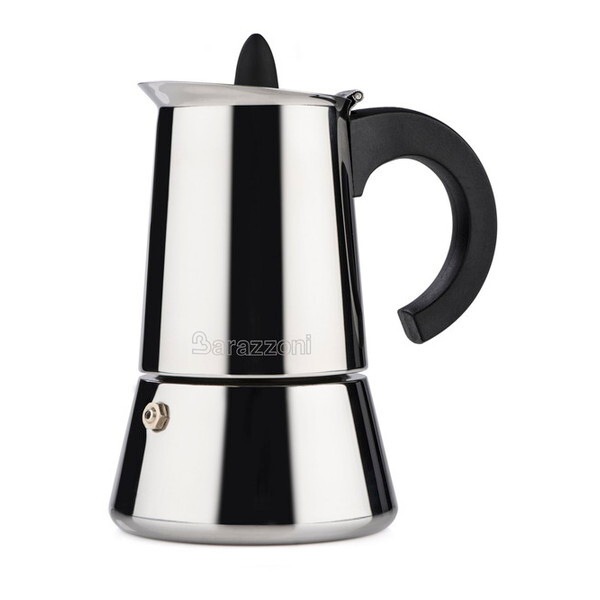 Barazzoni IH対応&直火式エスプレッソメーカー 6カップ用 830008006