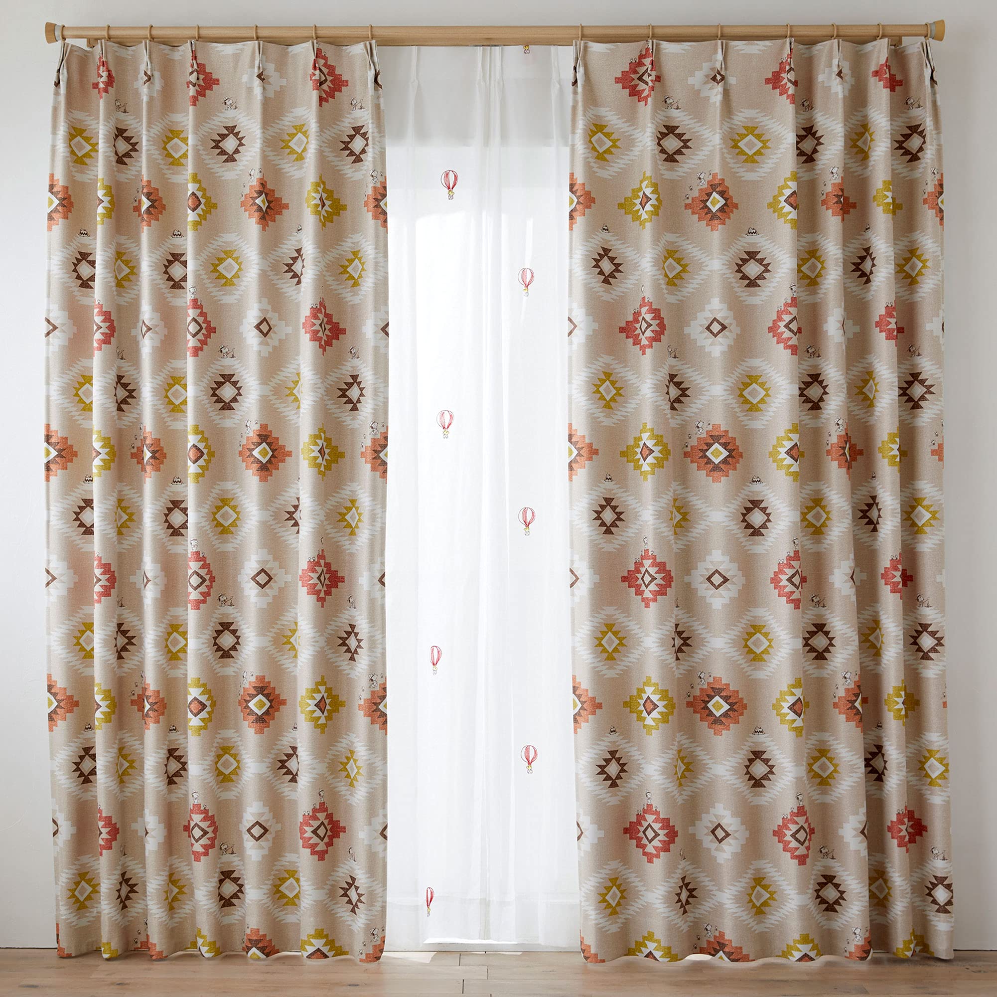 即日発送 スミノエ コーストライフ カーテン ドレープ 1枚入 100×178cm R 323-75506