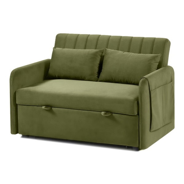 アーバン通商 USB付3WAYソファベッド YJ-1082-グリーン メーカー直送 27,170円