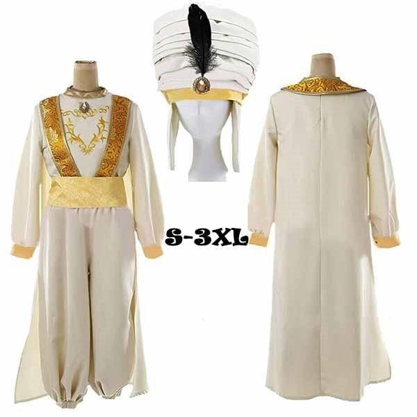 迅速な出荷 コスプレ衣装 ランド王子様 アラジン コスチューム 衣装 クリスマス ハロウィン