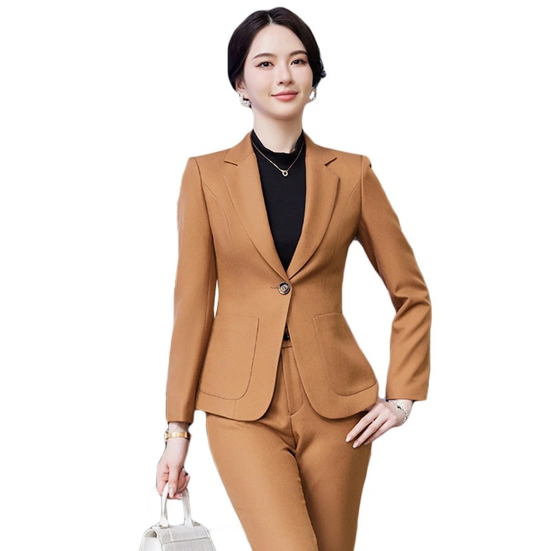 職業用 スーツ セットアップ 秋冬 防寒 飲食業 収入管理者 接客 スタイル 仕事用