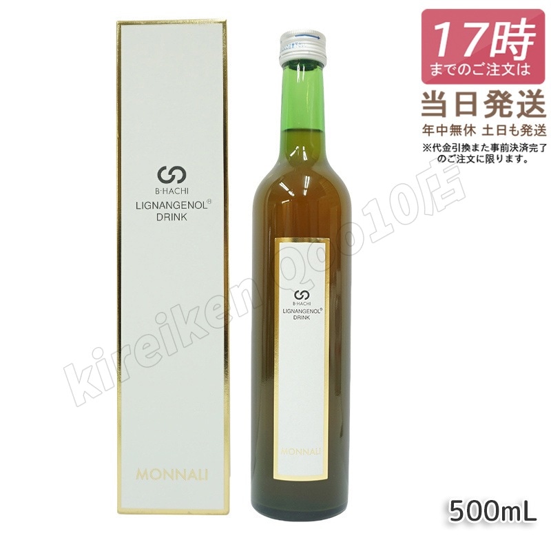 モナリ B-HACHI リグナンジェノールドリンク 500ml MONNALI もなり