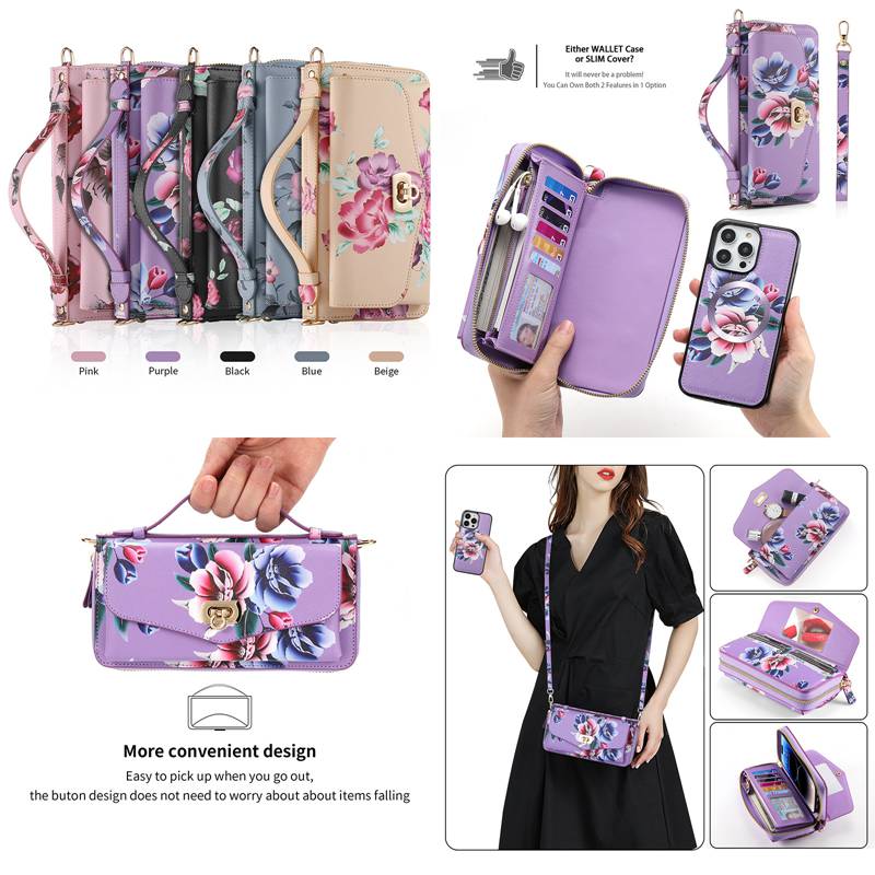 iphone14pro ケース 手帳型 14 14plus 14promax 財布型 札＆カード収納 小銭入れ iphone13 ケース 手帳型 ショルダー 13mini 13pro 13promax 4,714円