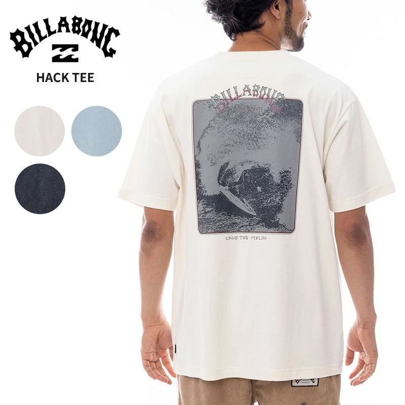 ビラボン メンズ 半袖Tシャツ BILLABONG ハック Tシャツ HACK TEE オーバーフィット トップス BF011211
