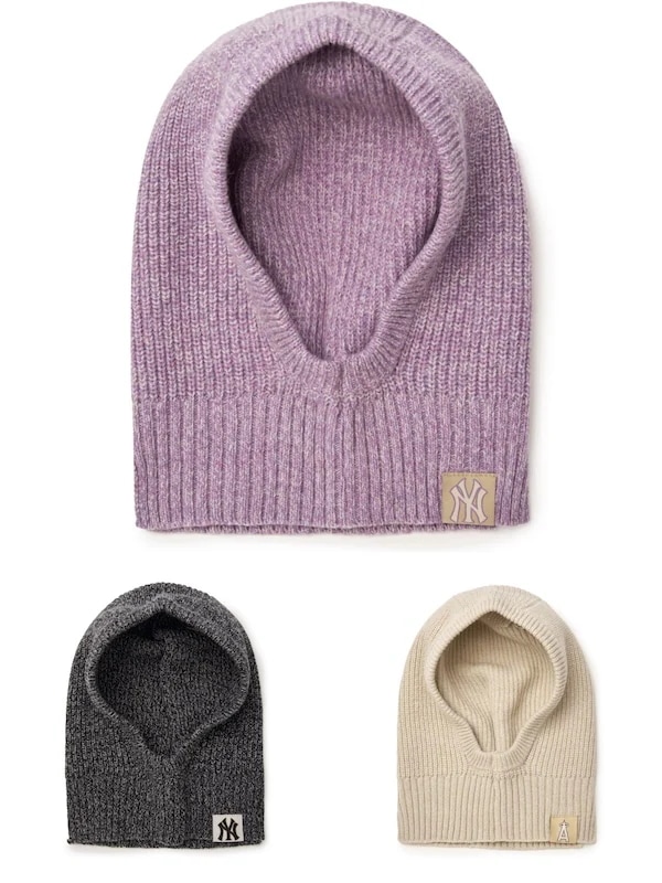 3AWMBC246韓国限定販売 冬の新商品 男女共用 ベーシック ブレンディング バラクラバ ニューヨーク ヤンキー