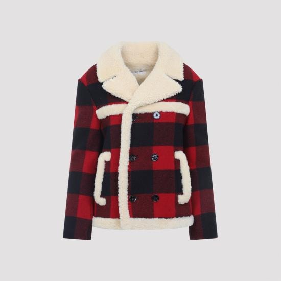 CELINE Women Jackets RM02L0646 27NG ROUGE NOIR