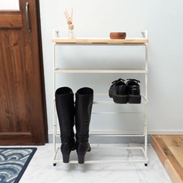 NIT-15WH ホワイト シューズラック メーカー直送