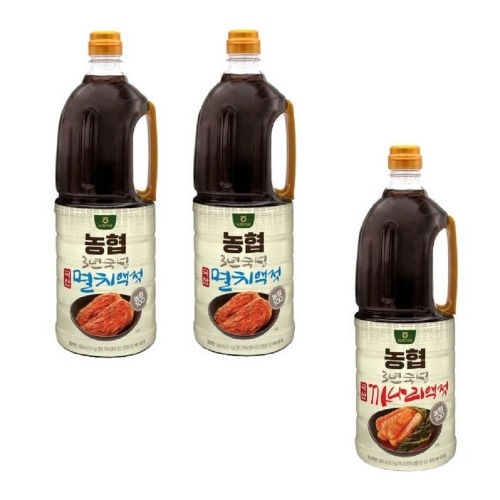 農協食品国産アンチョビ液煮2.1kg 2個+カナリ液煮2.1kg 1個おいしい韓国味付け調味料キムチ料理