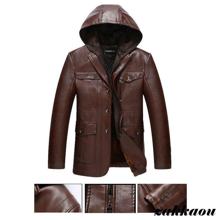 革ジャン メンズ 秋冬 大きいサイズ レザージャケット アウター メンズジャケット バイクジャケット PU革 レザー ビジネス 通勤