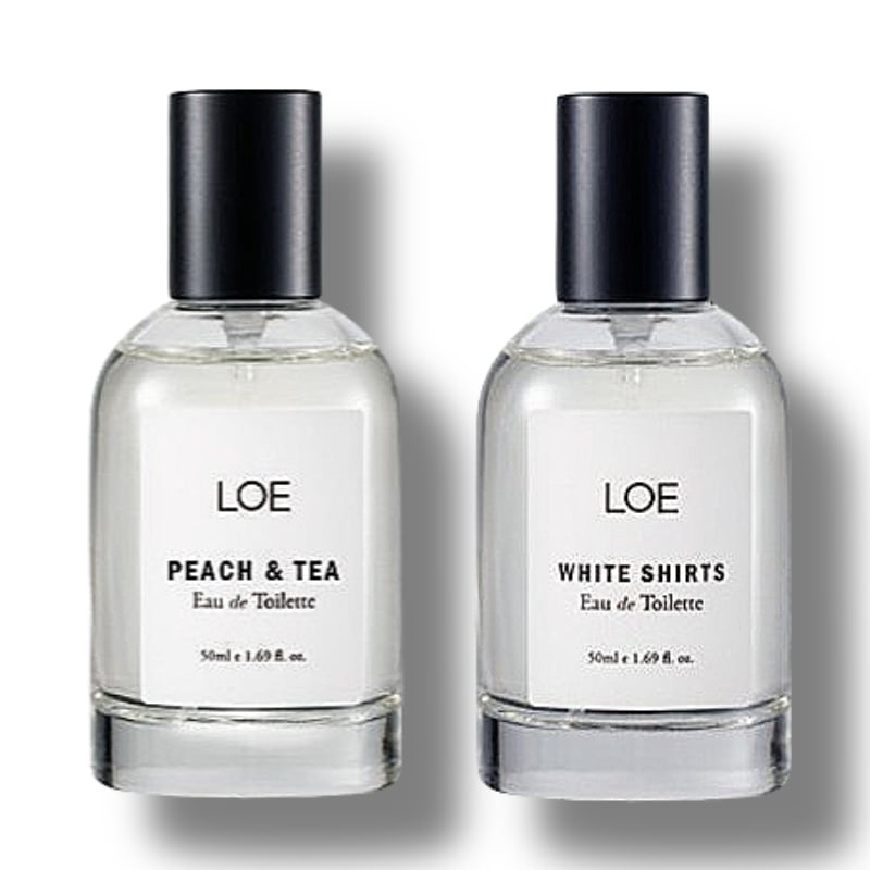 【TXTヨンジュン·スビン愛用】 ロエ香水 TXTパフューム PEACH & TEA / WHITE SHIRTS 50ML 7種正規品