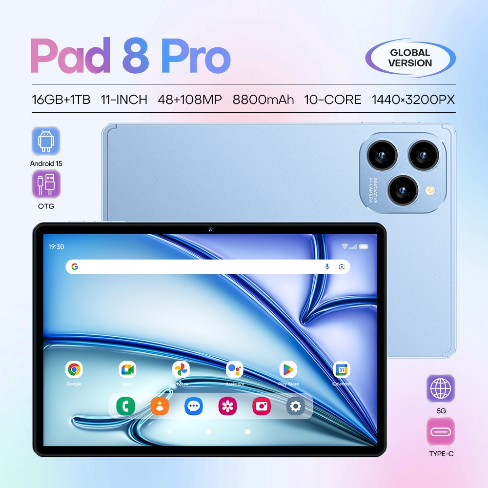 16+1t タブレットパッド 8 Pro タブレット