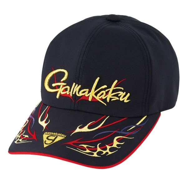 がまかつ 帽子 GM9888 ロングバイザーキャップ ブラック L