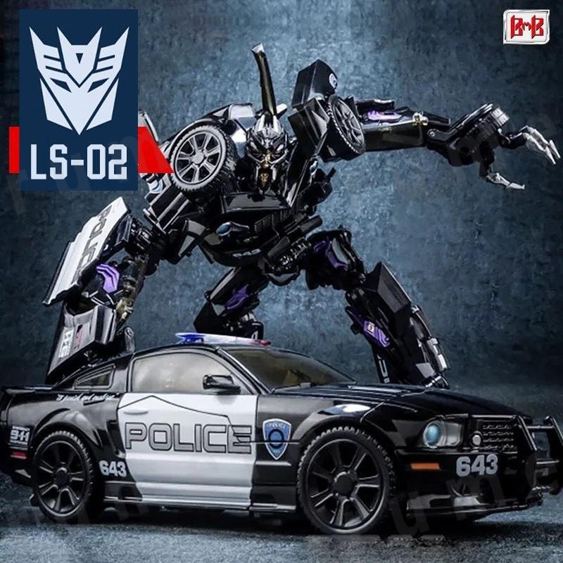 BLACK MAMBA LS02 MPM05 Barricade POLICE Transformers バリケード 警察車 パトカー 合金 ディセプティコン トランスフォーマー 映画版