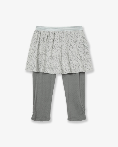 【AEAE】 FLOWER SKIRT LEGGINGS [GREY] 正規品