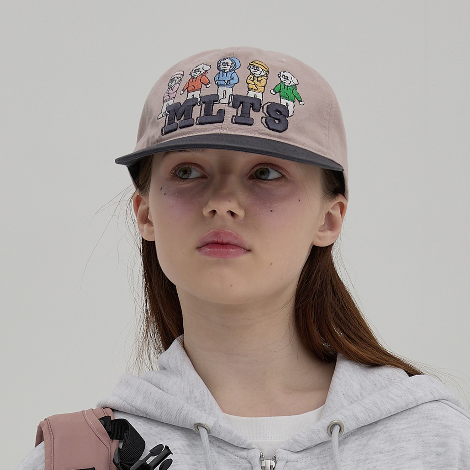 5 Maltese Two-tone Ball Cap DUST PINK