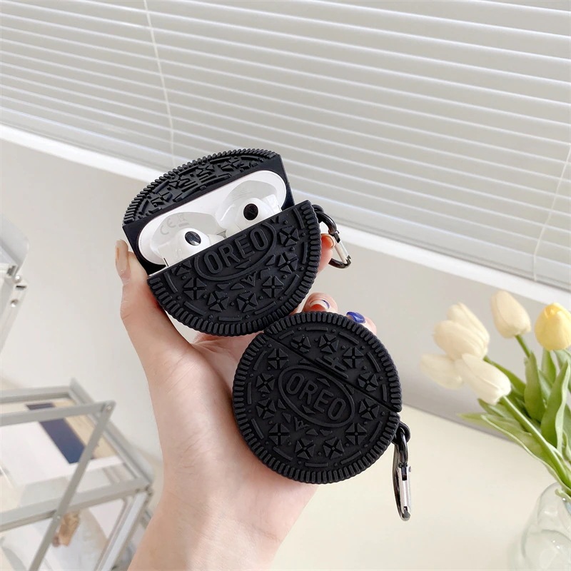 【200点セット】【送料無料】オレオ対応アップルAirPods 123世代ワイヤレスBluetoothヘッドセットairpods 3紛失防止保護ケース