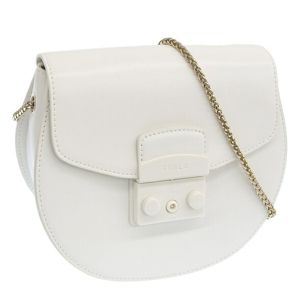 フルラ バッグ レディース ショルダーバッグ アウトレット レザー ホワイト BATJEP0VNC00001B00 FURLA