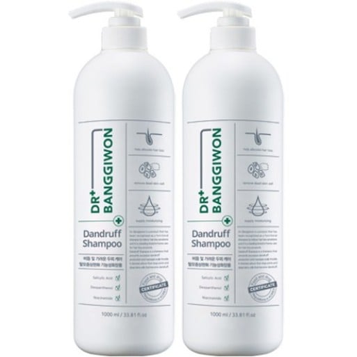 ダンドラフフケケア脱毛 シャンプー1000ml * 2個 (鎮静/弾力/保湿/栄養供給/活力)