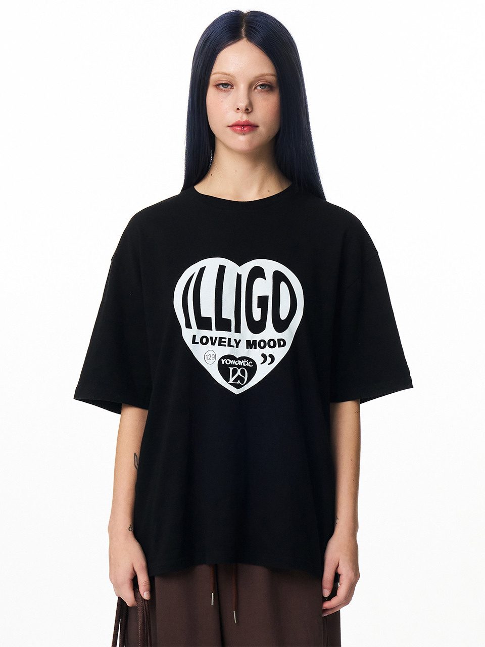 Qoo10 ILLIGO イリゴ 129 ハートオーバーフ Tシャ