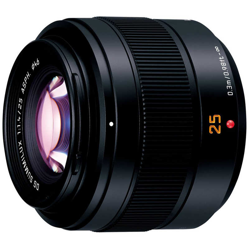 パナソニック Panasonic カメラレンズ LEICA DG SUMMILUX 25mm/F1.4 II ASPH. H-XA025