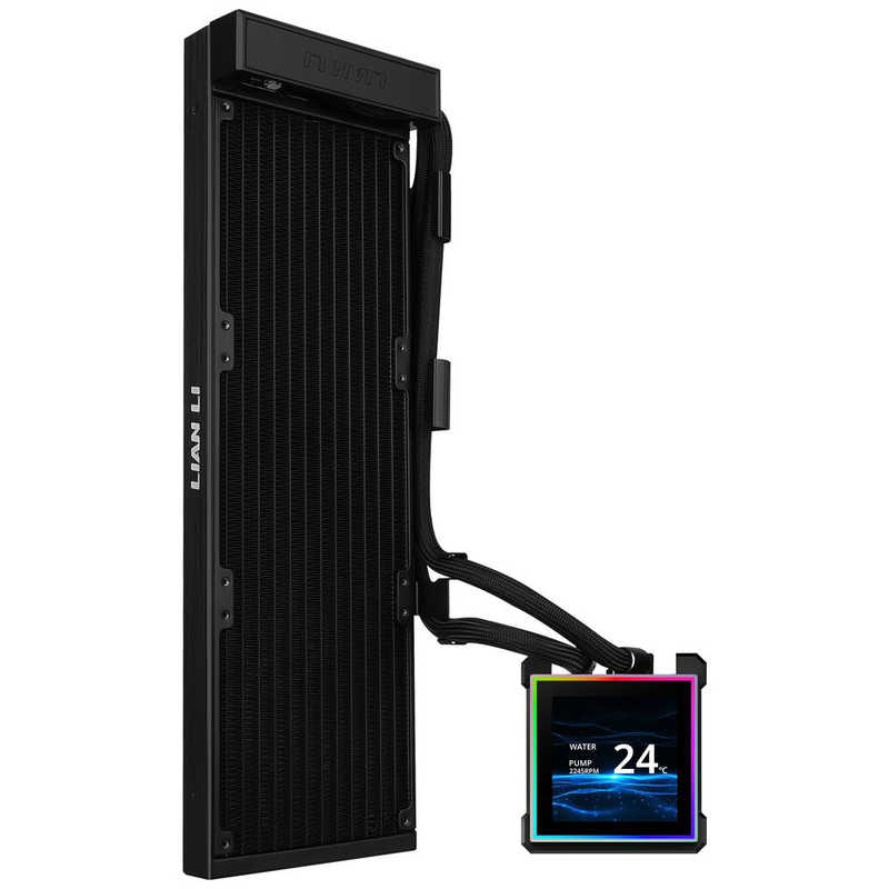 LIANLI　HydroShift II LCD-S 360 Fanless ブラック　GHS2LCDS36NB