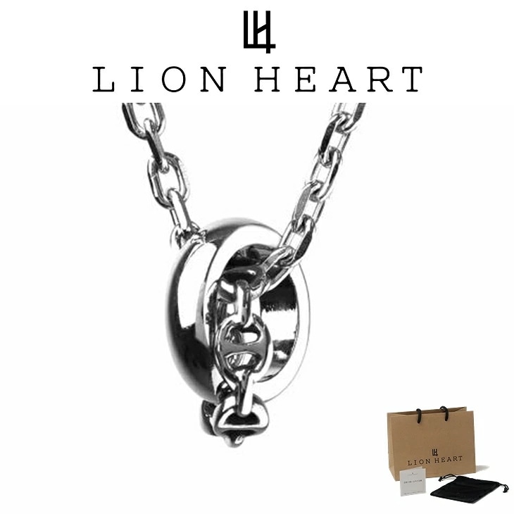 ネックレス メンズ レディース 限定展開 LH-1 アンカーチェーン ダブルリングネックレス サージカルステンレス316L LH-03NE071 【ネコポス】