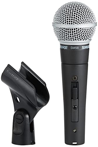SHURE シュア SM58S ダイナミックマイク : スイッチ付き/ボーカル/配信/収録/ライブ 15,504円