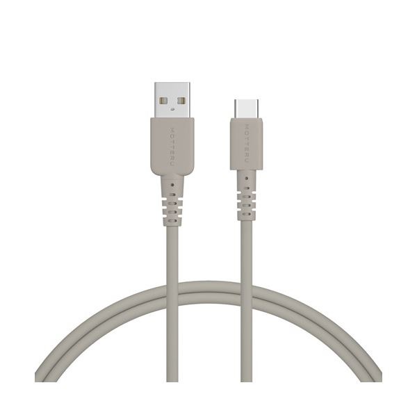 （まとめ） オウルテックMOTTERU A to C シリコンケーブル ラテグレージュ 1m MOT-SCBACG100-GY 1本 [x3セット] 6,997円