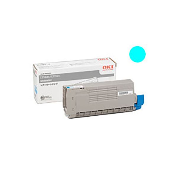(純正品) OKI 沖データ トナーカートリッジ (TNR-C4GC1 C シアン) 12,138円