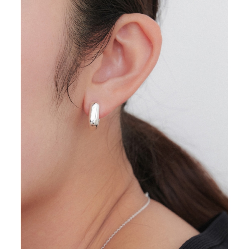 OVLAボリュームスクエアワンタッチピアス_3タイプ JE079