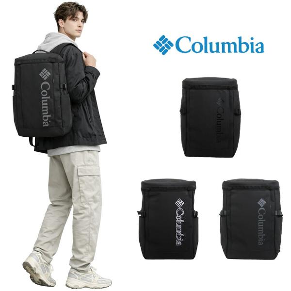 Columbia リュック 大容量 EntiatRock バックパック 35L リュックサック 通勤 通学 普段使い 男女兼用 ユニセックス ギフト プレゼント ブラック pu8828