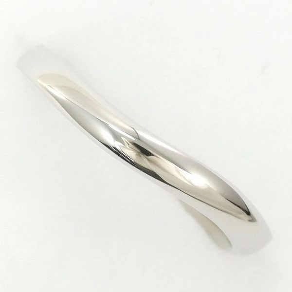 4℃ PT950 リング 指輪 6.5号 ブルーダイヤ 総重量約2.8g ジュエリー 中古