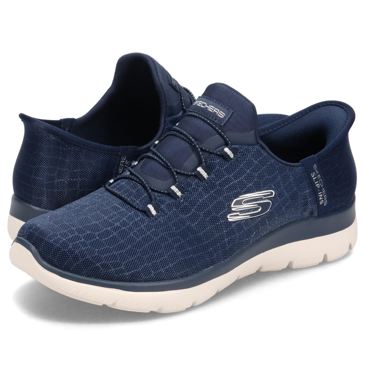 スリップインズ サミッツ クラッシー ナイト スニーカー レディース ネイビー 150128W 9,009円