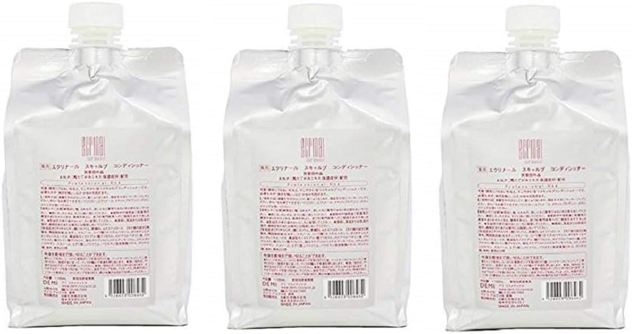 X3個セット デミ エクリナール スキャルプコンディショナー 1100ml 詰替え用