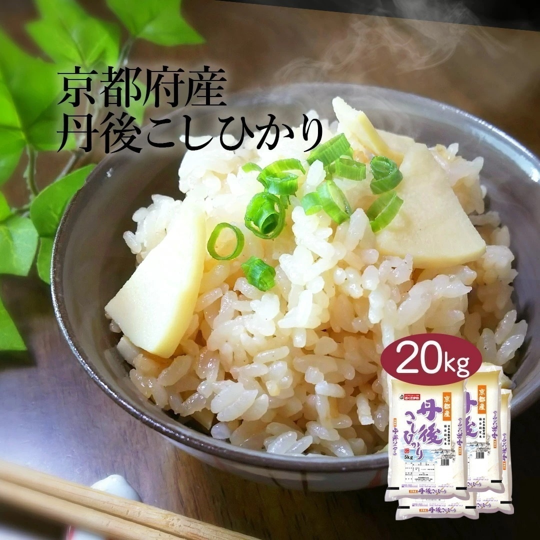 米 精米 京都府産 丹後こしひかり 20kg 5kg 4セット 令和7年産 お米 こめ 20キロ 安い おこめ 白米 国産 食品 ギフト 引っ越し 内祝い お歳暮 送料無料 おくさま印