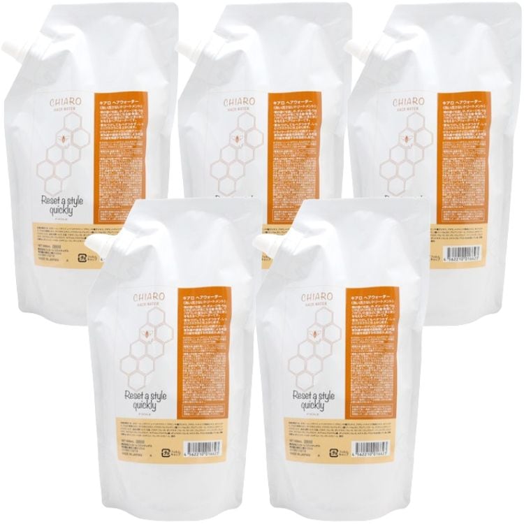 5個セット フィヨーレ キアロヘアウォーター 500ml レフィル FIOLE キアロ ヘアウォーター 詰替え サロン専売品 7,379円