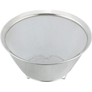 (60個セット) ステンレス 深型 ざる/調理器具 (丸型 17cm) スタッキング式 頑丈仕様 SUIグート (キッチン 台所)