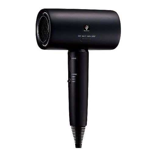 シャープ(SHARP) ドライヤー プラズマクラスター ビューティー IB-P801-B ミッドナイトブラック 速乾 エアロフォルム 大風量 静電気抑制