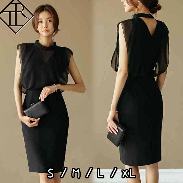 ２点で13o円OFF！【即納】パーティードレス 結婚式 ドレス ワンピース レディース 二次会 お呼ばれ パーティー 大きいサイズ ミディアム ミディアムドレス 膝丈 膝下 エレガント フォーマル ノ 7,548円