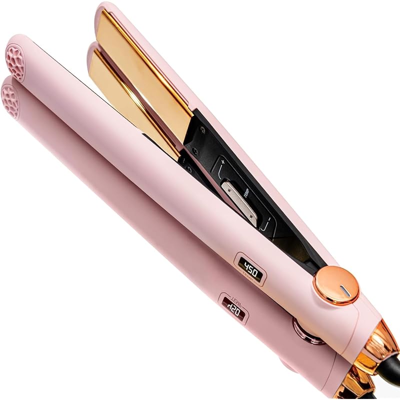 TYMO 「モーションセンサー」 ヘアアイロン ストレート 24ｍｍ ナノチタン 急速予熱 70230℃温度調節可能 やけど防止 安全対策 カールもOK 【メーカー保証1年】 TYMO SWAY ス