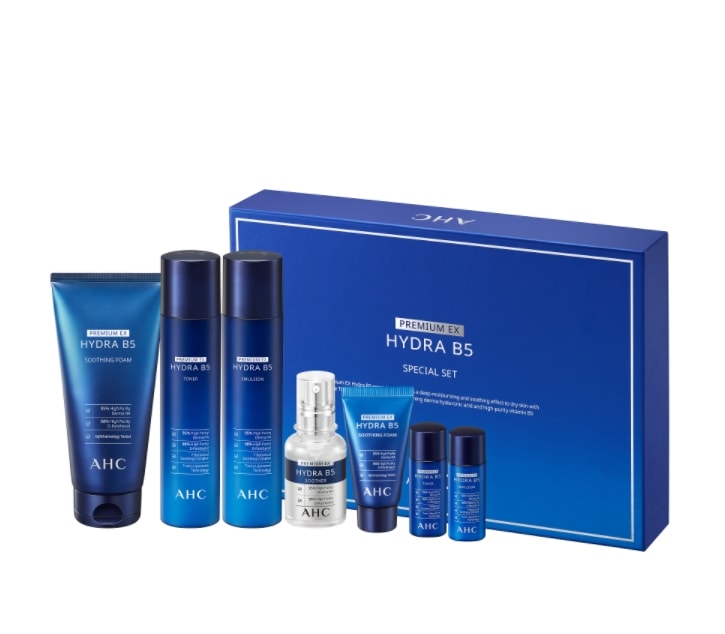 [韓国コスメ]プレミアムエクスハイドラB5スペシャルセットスキンケアセット 水分 肌バリア弾力 リンクル スキンケア3点セット 化粧水 乳液 Sootherスキンケアセット コスメセット 化粧品 セッ