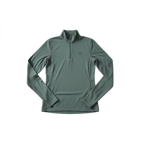 FJALLRAVEN 26SS 女性 アビスコ デイ ハイク ハーフジップ (14600281614) (ABISKO DAY HIKE H