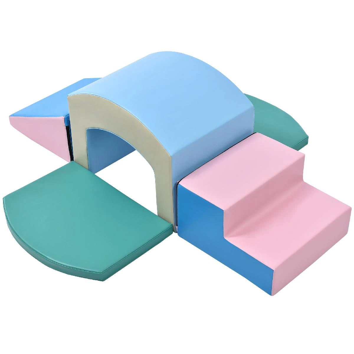 おもちゃ ソフトブロック アスレチック ブロック クッション 布製 玩具 大型 室内 遊具 滑り台