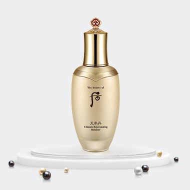 后(フー)(Whoo) 天率丹(チョンユルダン)和率(ファユル)バランサー 150ml : 水分感たっぷりな透明黄金ゴールド光水滴で完璧なブースティング効果を与えます