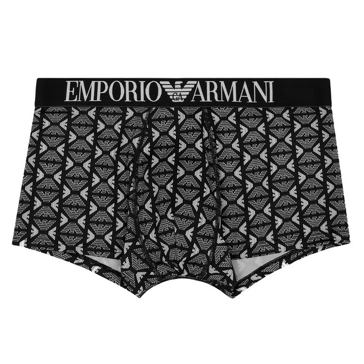 ALL OVER PRINTED MICROFIBER ボクサーパンツ [ブラック]【111290-3R535-06121】